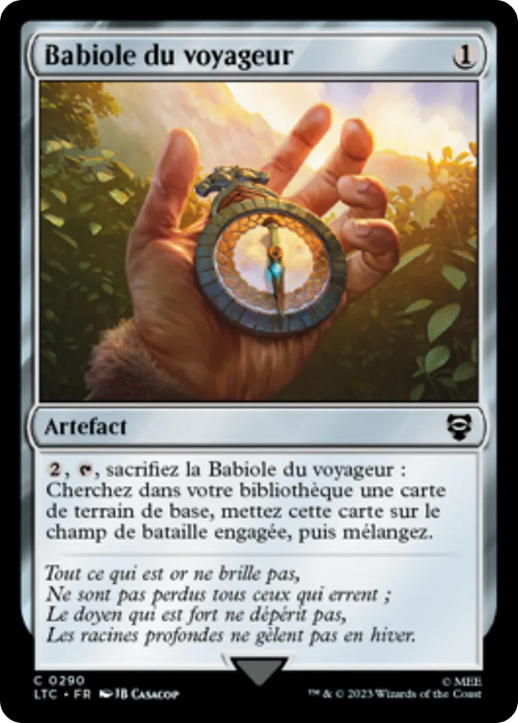 Babiole du voyageur — Tales of Middle-earth Commander — Magic: The Gathering