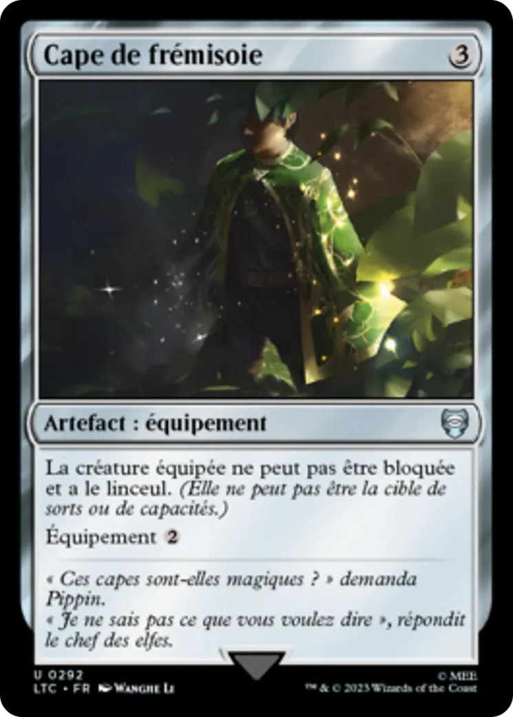 Cape de frémisoie — Tales of Middle-earth Commander — Magic: The Gathering