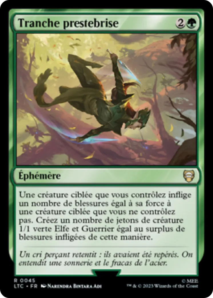 Tranche prestebrise — Tales of Middle-earth Commander — Magic: The Gathering