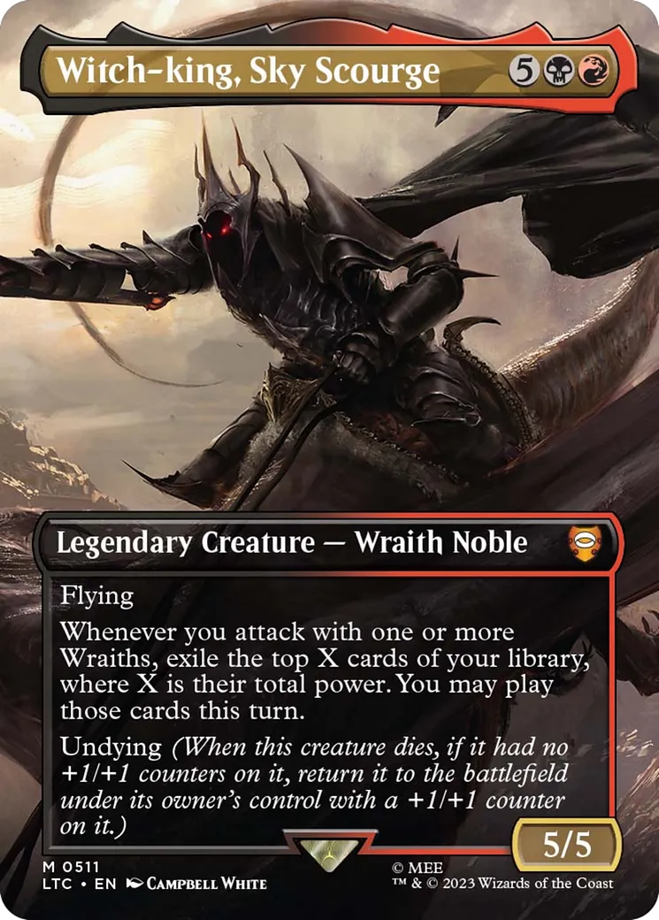 Witch-king, Sky Scourge — Tales of Middle-earth Commander — Magic: The Gathering