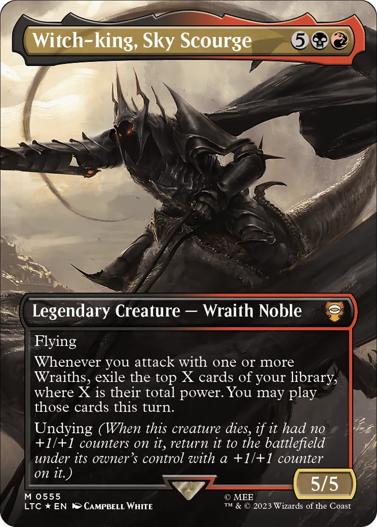 Witch-king, Sky Scourge — Tales of Middle-earth Commander — Magic: The Gathering