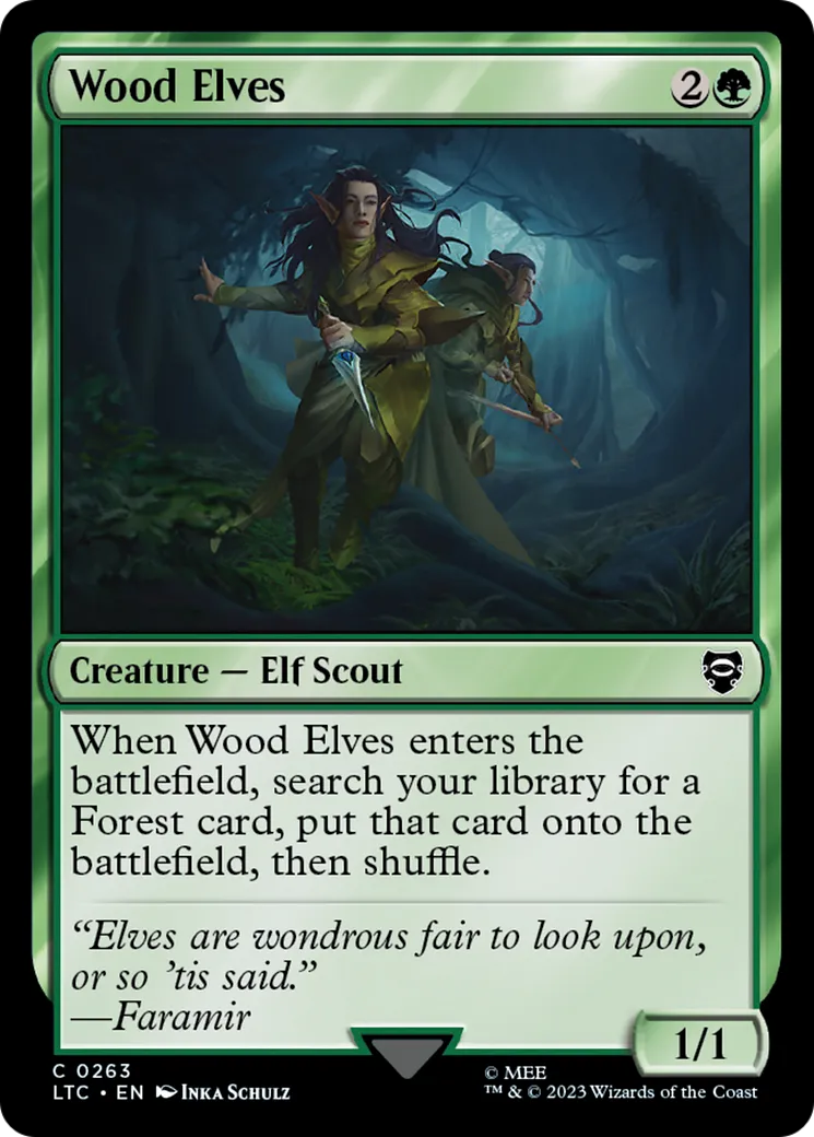 Wood Elves — Tales of Middle-earth Commander — Magic: The Gathering