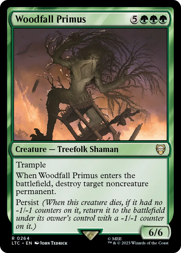 Woodfall Primus from Tales of Middle-earth Commander - Magic: The Gathering