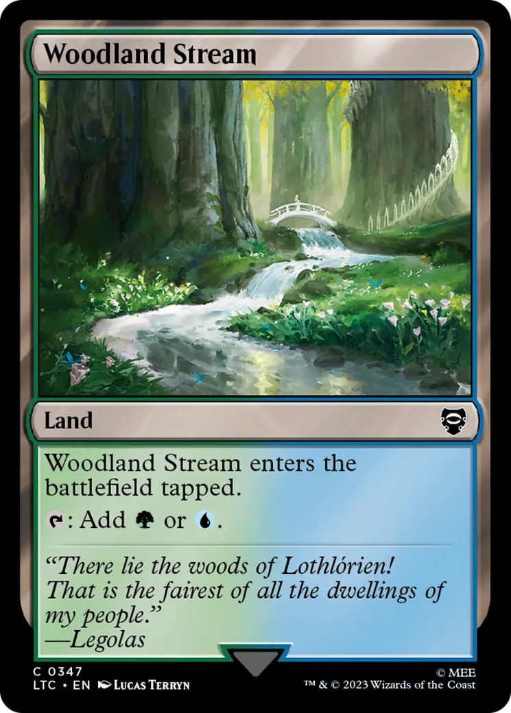 Ruisseau des sylves — Tales of Middle-earth Commander — Magic: The Gathering