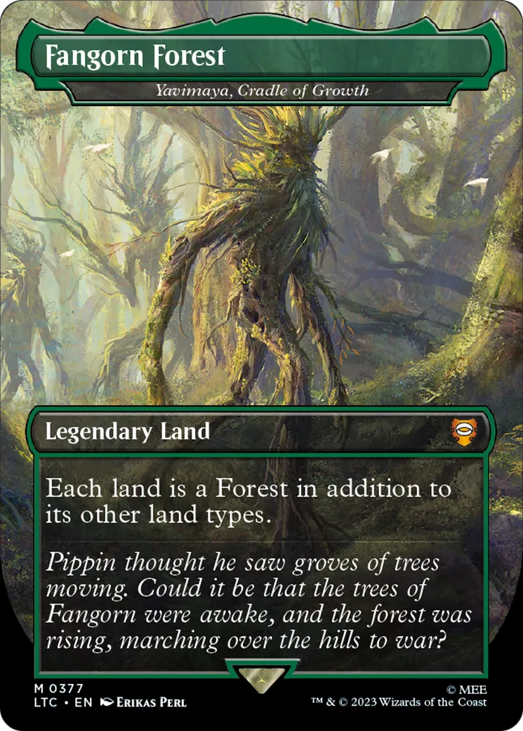 Yavimaya, Cradle of Growth — Tales of Middle-earth Commander — Magic: The Gathering