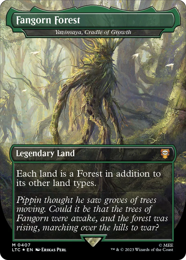 Yavimaya, Cradle of Growth — Tales of Middle-earth Commander — Magic: The Gathering