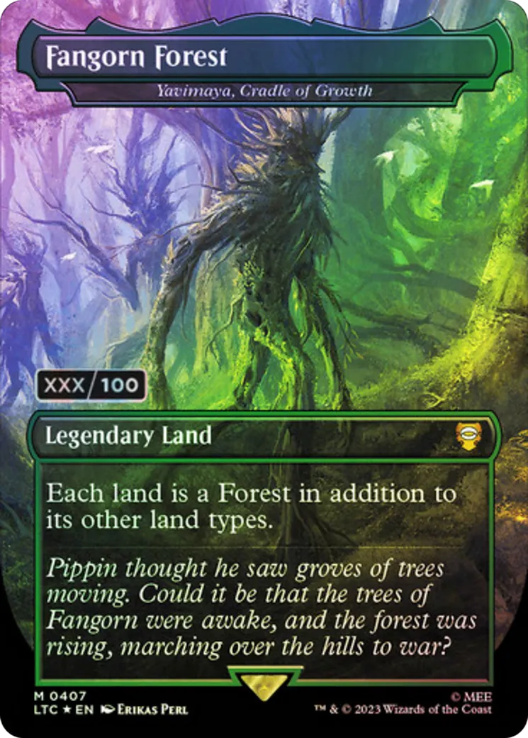 Yavimaya, Cradle of Growth — Tales of Middle-earth Commander — Magic: The Gathering