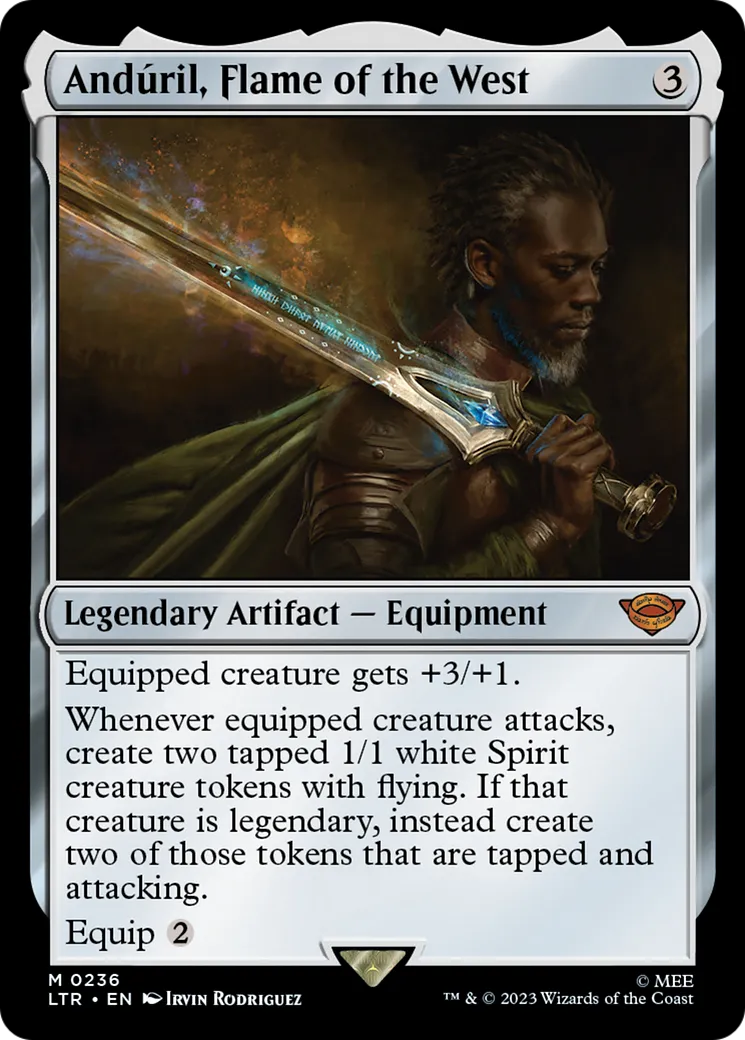 Andúril, Flame of the West — The Lord of the Rings: Tales of Middle-earth — Magic: The Gathering