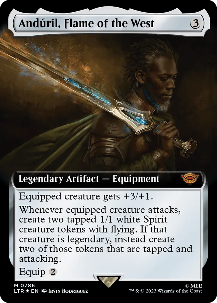 Andúril, Flamme de L'Ouest — The Lord of the Rings: Tales of Middle-earth — Magic: The Gathering