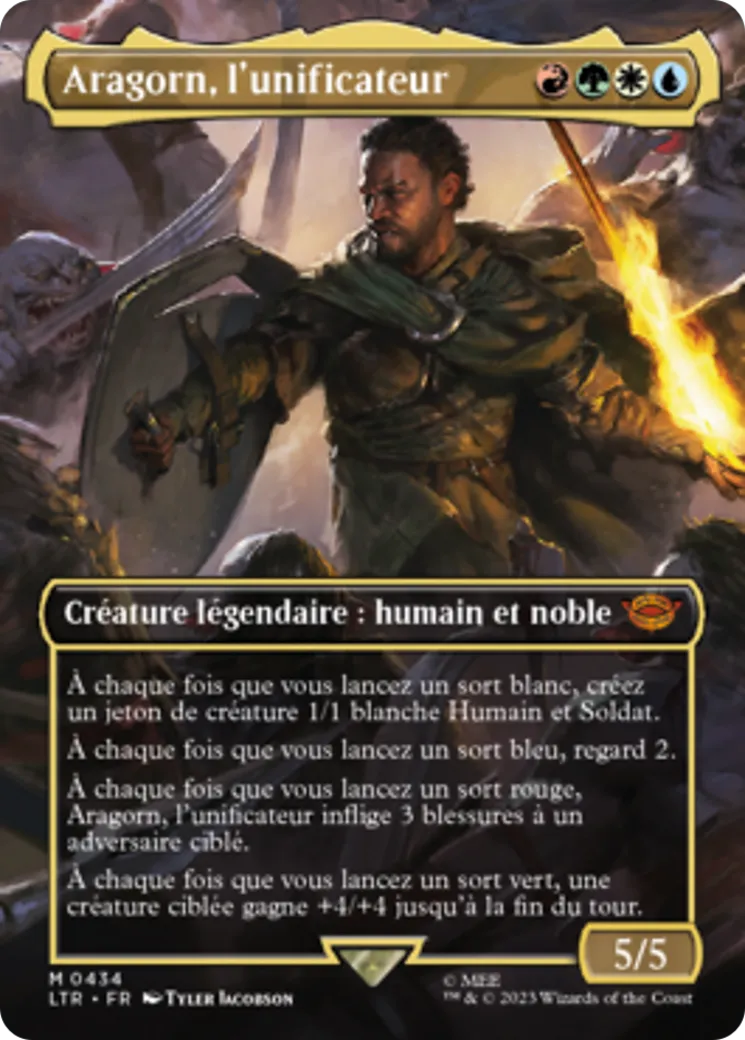 Aragorn, l'unificateur from The Lord of the Rings: Tales of Middle-earth - Magic: The Gathering