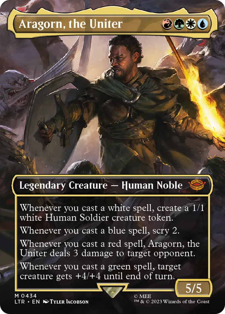Aragorn, l'unificateur — The Lord of the Rings: Tales of Middle-earth — Magic: The Gathering