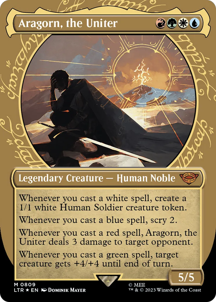 Aragorn, the Uniter — The Lord of the Rings: Tales of Middle-earth — Magic: The Gathering