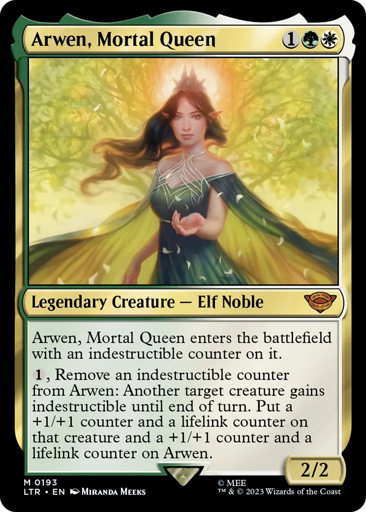 Arwen, Mortal Queen — The Lord of the Rings: Tales of Middle-earth — Magic: The Gathering