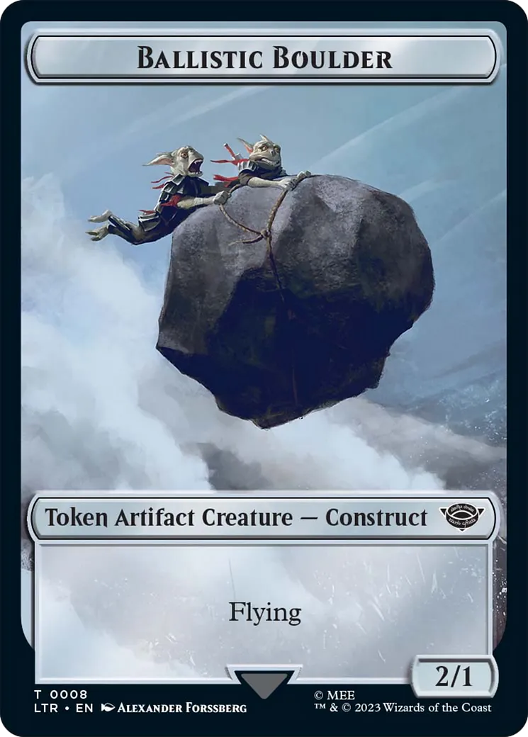 Ballistic Boulder — The Lord of the Rings: Tales of Middle-earth — Magic: The Gathering