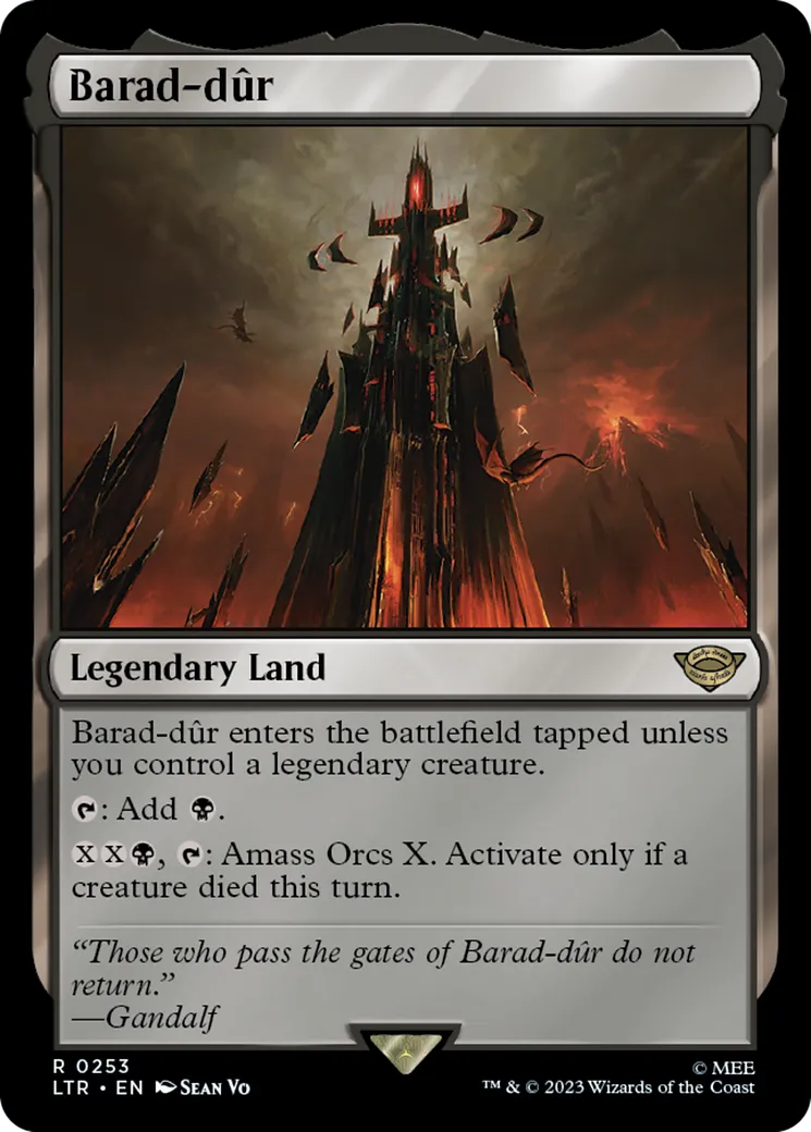 Barad-dûr — The Lord of the Rings: Tales of Middle-earth — Magic: The Gathering