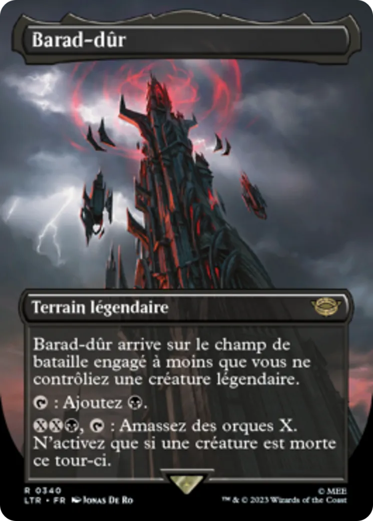 Barad-dûr — The Lord of the Rings: Tales of Middle-earth — Magic: The Gathering