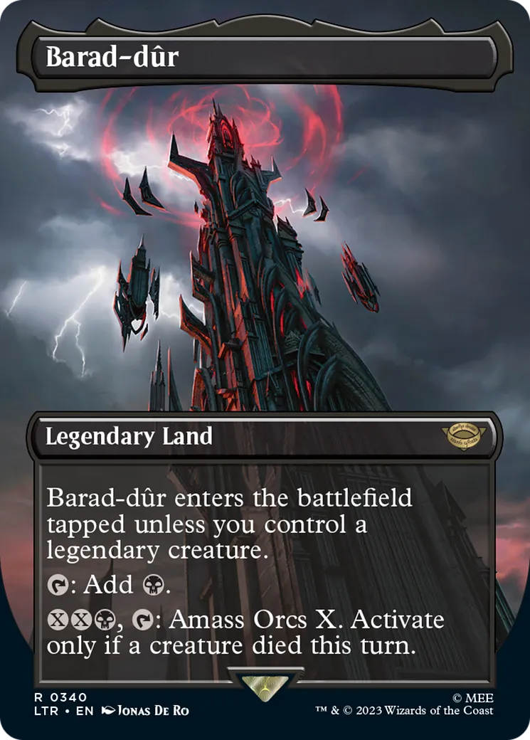 Barad-dûr — The Lord of the Rings: Tales of Middle-earth — Magic: The Gathering