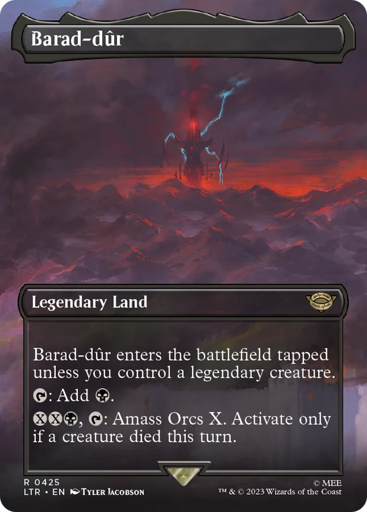 Barad-dûr — The Lord of the Rings: Tales of Middle-earth — Magic: The Gathering