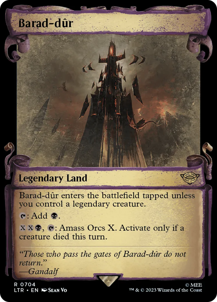 Barad-dûr — The Lord of the Rings: Tales of Middle-earth — Magic: The Gathering