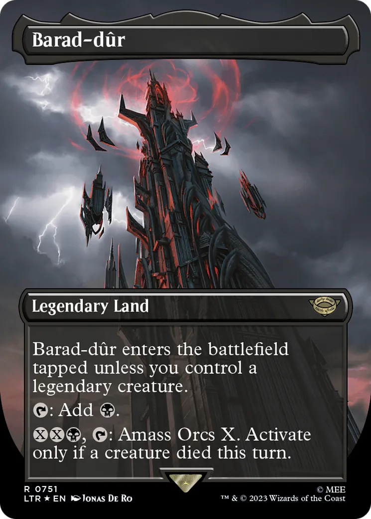 Barad-dûr — The Lord of the Rings: Tales of Middle-earth — Magic: The Gathering