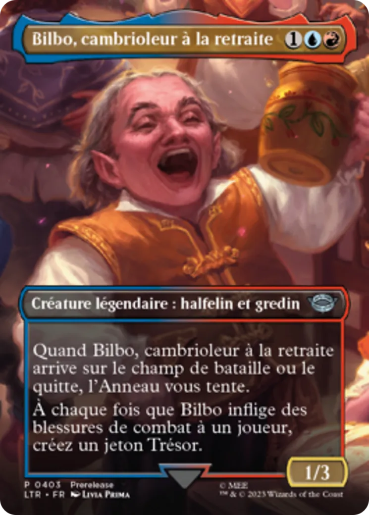 Bilbo, cambrioleur à la retraite — The Lord of the Rings: Tales of Middle-earth — Magic: The Gathering