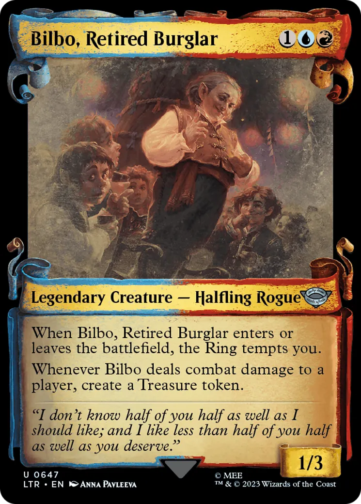 Bilbo, cambrioleur à la retraite — The Lord of the Rings: Tales of Middle-earth — Magic: The Gathering