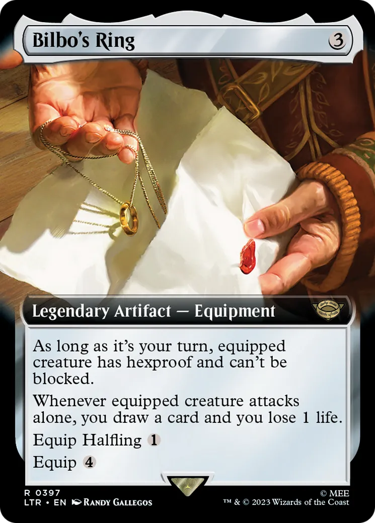 Anneau de Bilbo — The Lord of the Rings: Tales of Middle-earth — Magic: The Gathering