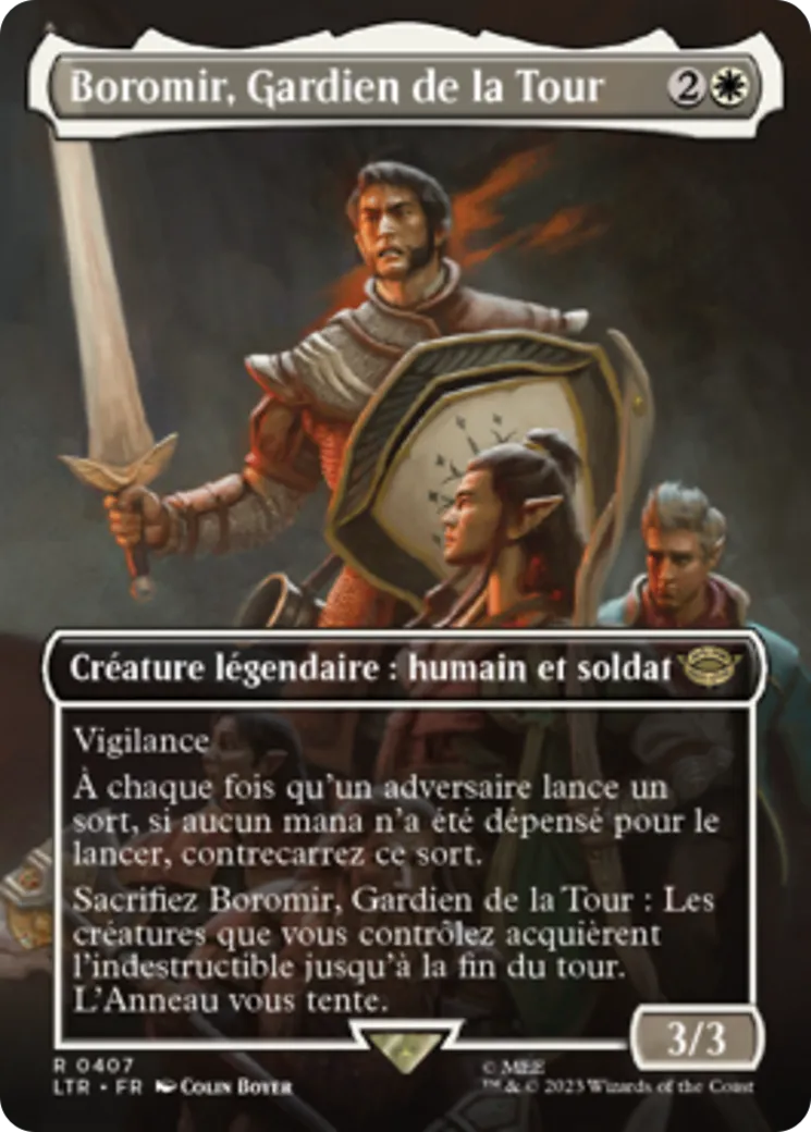 Boromir, Gardien de la Tour — The Lord of the Rings: Tales of Middle-earth — Magic: The Gathering