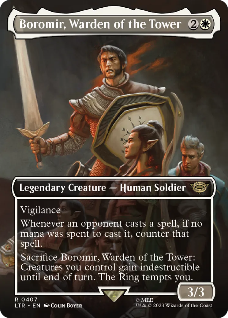 Boromir, Gardien de la Tour — The Lord of the Rings: Tales of Middle-earth — Magic: The Gathering