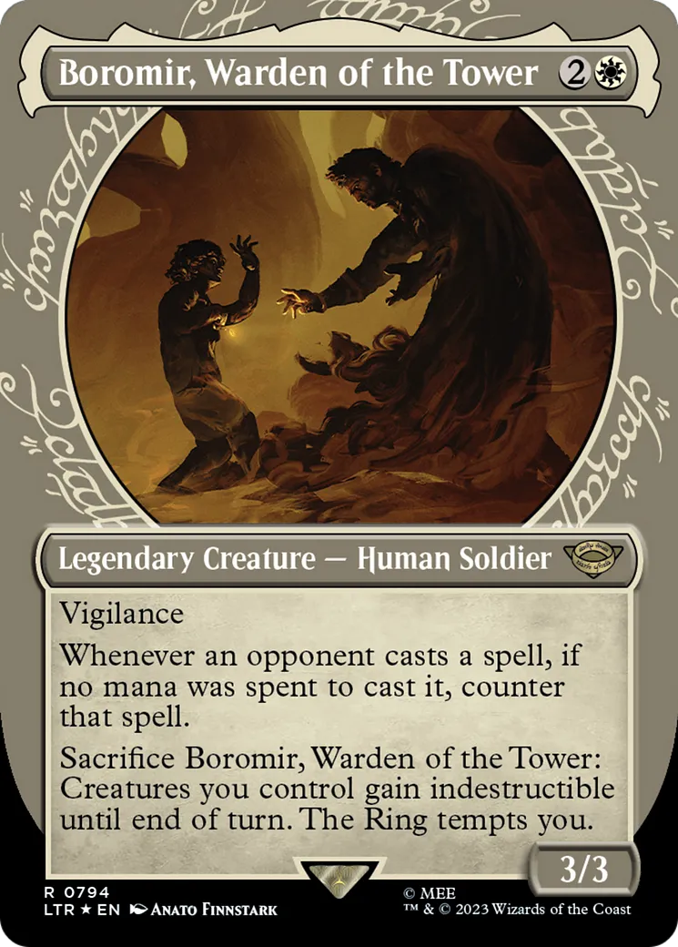 Boromir, Warden of the Tower from The Lord of the Rings: Tales of Middle-earth - Magic: The Gathering