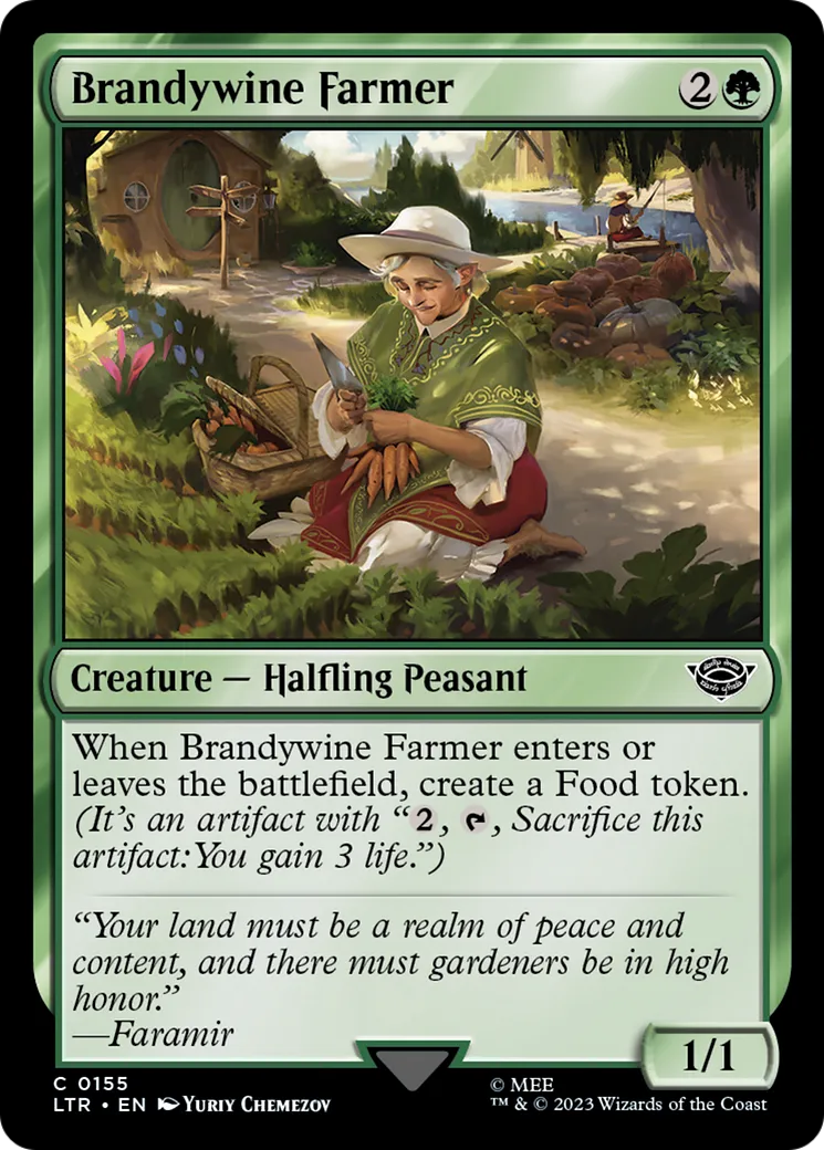 Brandywine Farmer — The Lord of the Rings: Tales of Middle-earth — Magic: The Gathering