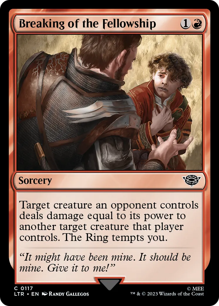 Breaking of the Fellowship — The Lord of the Rings: Tales of Middle-earth — Magic: The Gathering