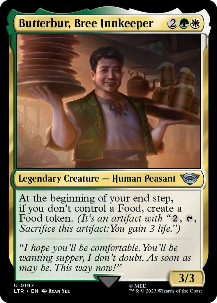 Poiredebeurré, aubergiste de Bree — The Lord of the Rings: Tales of Middle-earth — Magic: The Gathering