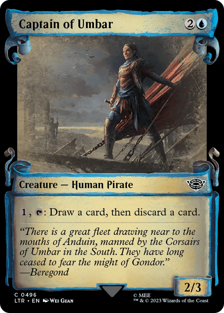Capitaine d'Umbar — The Lord of the Rings: Tales of Middle-earth — Magic: The Gathering