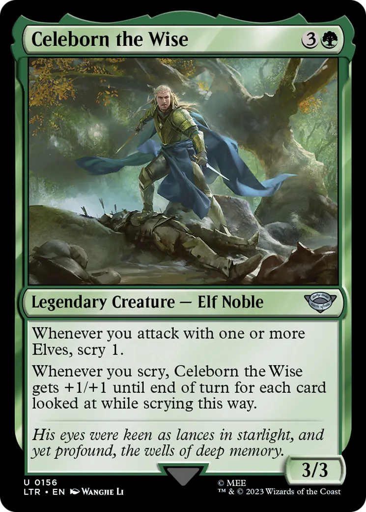 Celeborn the Wise — The Lord of the Rings: Tales of Middle-earth — Magic: The Gathering