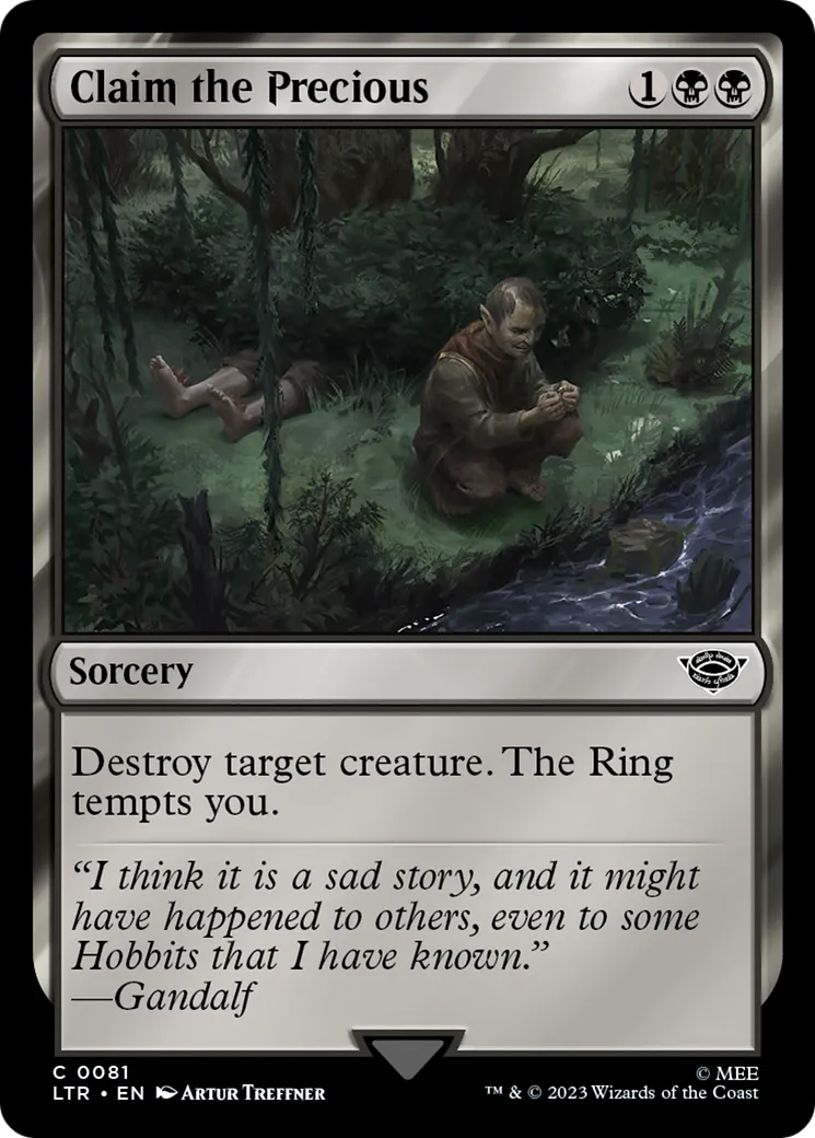 S'emparer du trésor — The Lord of the Rings: Tales of Middle-earth — Magic: The Gathering