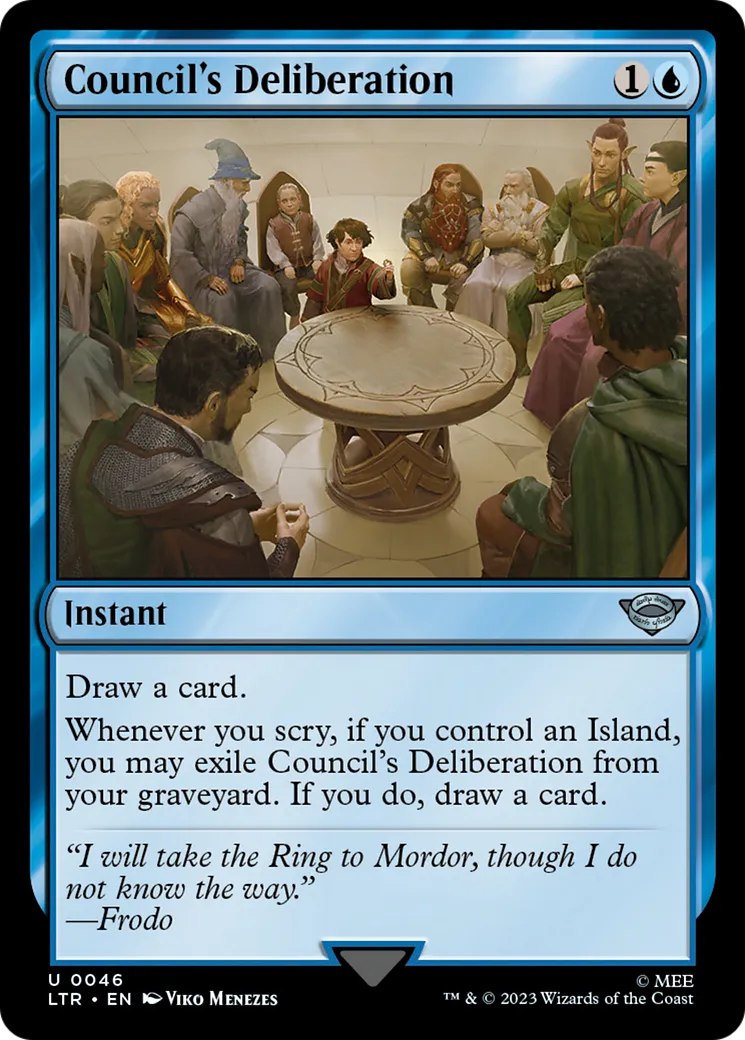 Délibération du Conseil — The Lord of the Rings: Tales of Middle-earth — Magic: The Gathering
