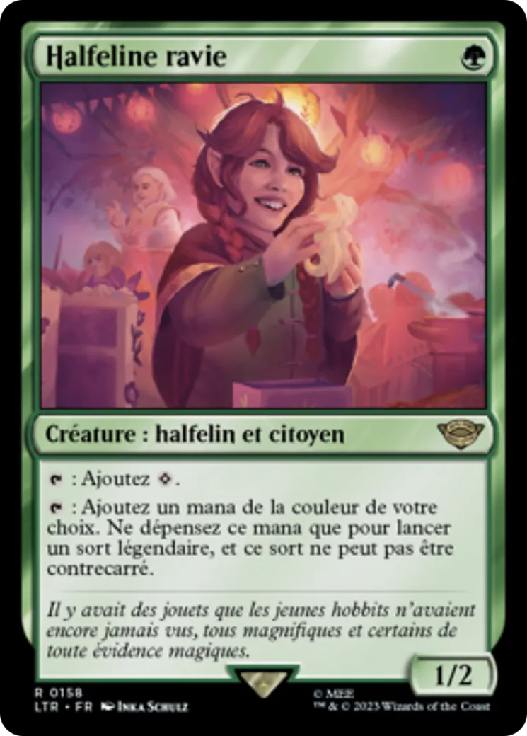 Halfeline ravie — The Lord of the Rings: Tales of Middle-earth — Magic: The Gathering