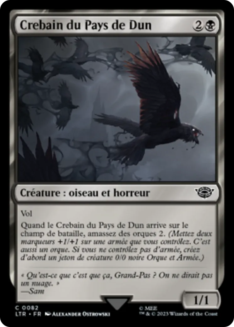 Crebain du Pays de Dun — The Lord of the Rings: Tales of Middle-earth — Magic: The Gathering