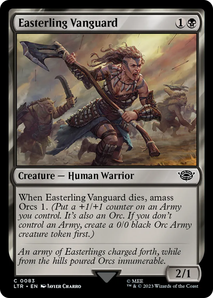 Easterling Vanguard — The Lord of the Rings: Tales of Middle-earth — Magic: The Gathering