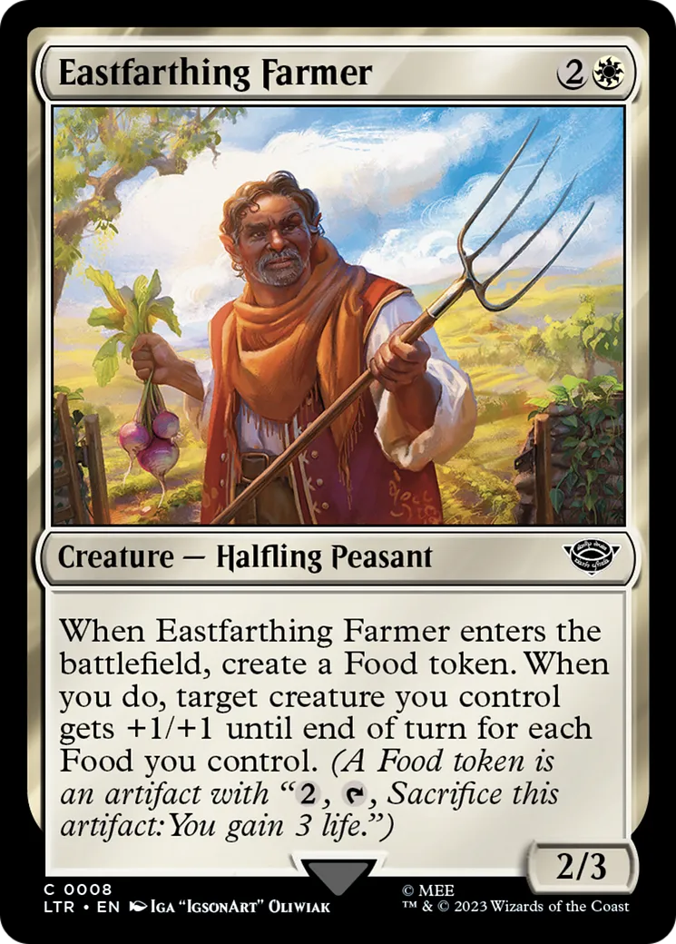Eastfarthing Farmer — The Lord of the Rings: Tales of Middle-earth — Magic: The Gathering