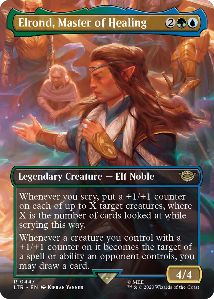 Elrond, maître des soins — The Lord of the Rings: Tales of Middle-earth — Magic: The Gathering
