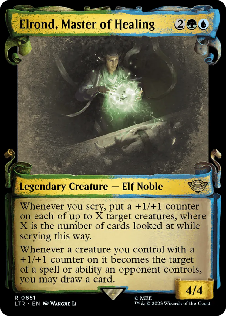 Elrond, maître des soins — The Lord of the Rings: Tales of Middle-earth — Magic: The Gathering