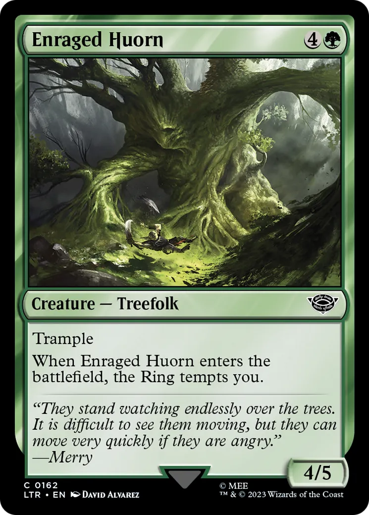 Huorn enragé — The Lord of the Rings: Tales of Middle-earth — Magic: The Gathering