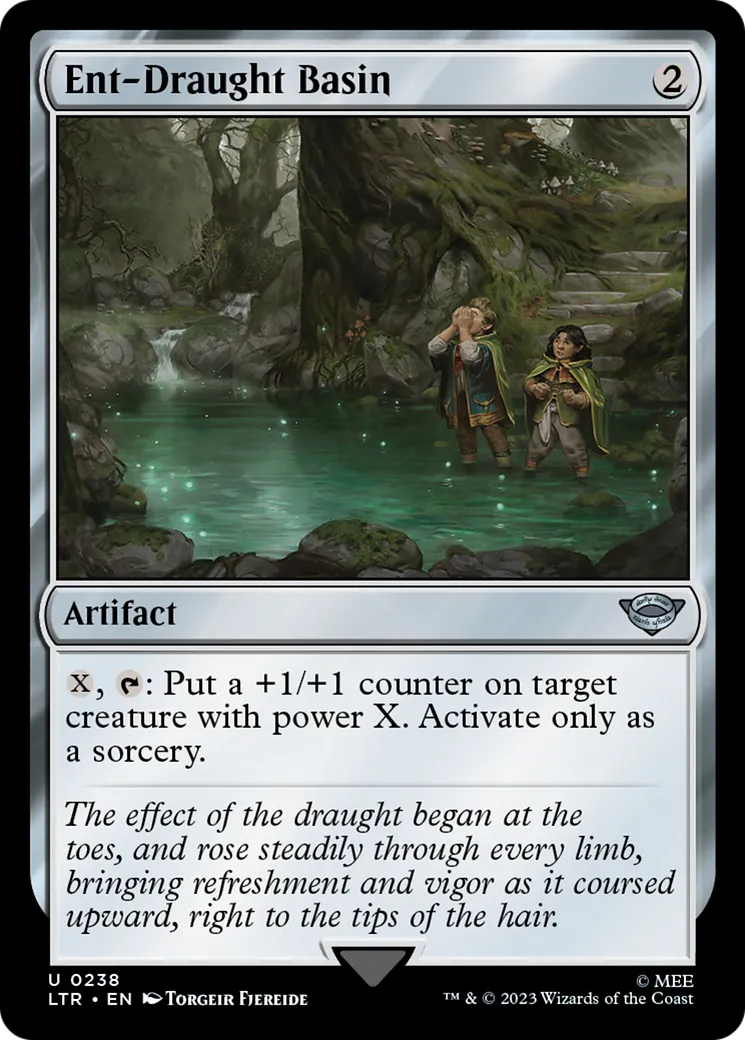 Ent-Draught Basin — The Lord of the Rings: Tales of Middle-earth — Magic: The Gathering