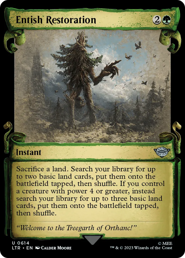 Entish Restoration — The Lord of the Rings: Tales of Middle-earth — Magic: The Gathering