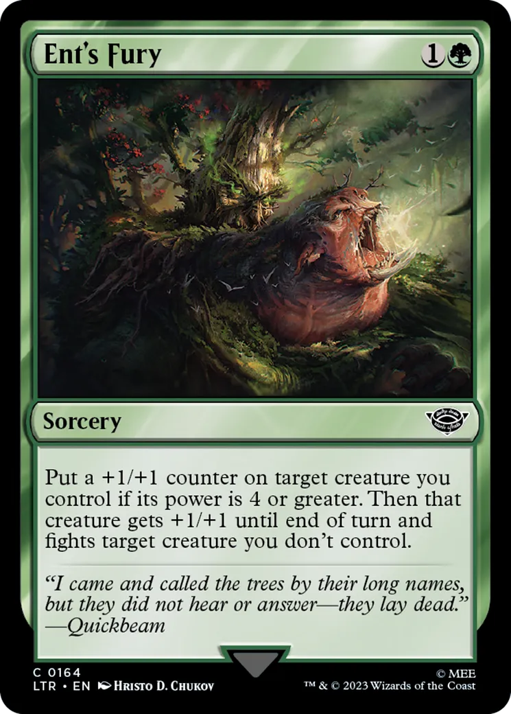 Fureur d'Ent — The Lord of the Rings: Tales of Middle-earth — Magic: The Gathering