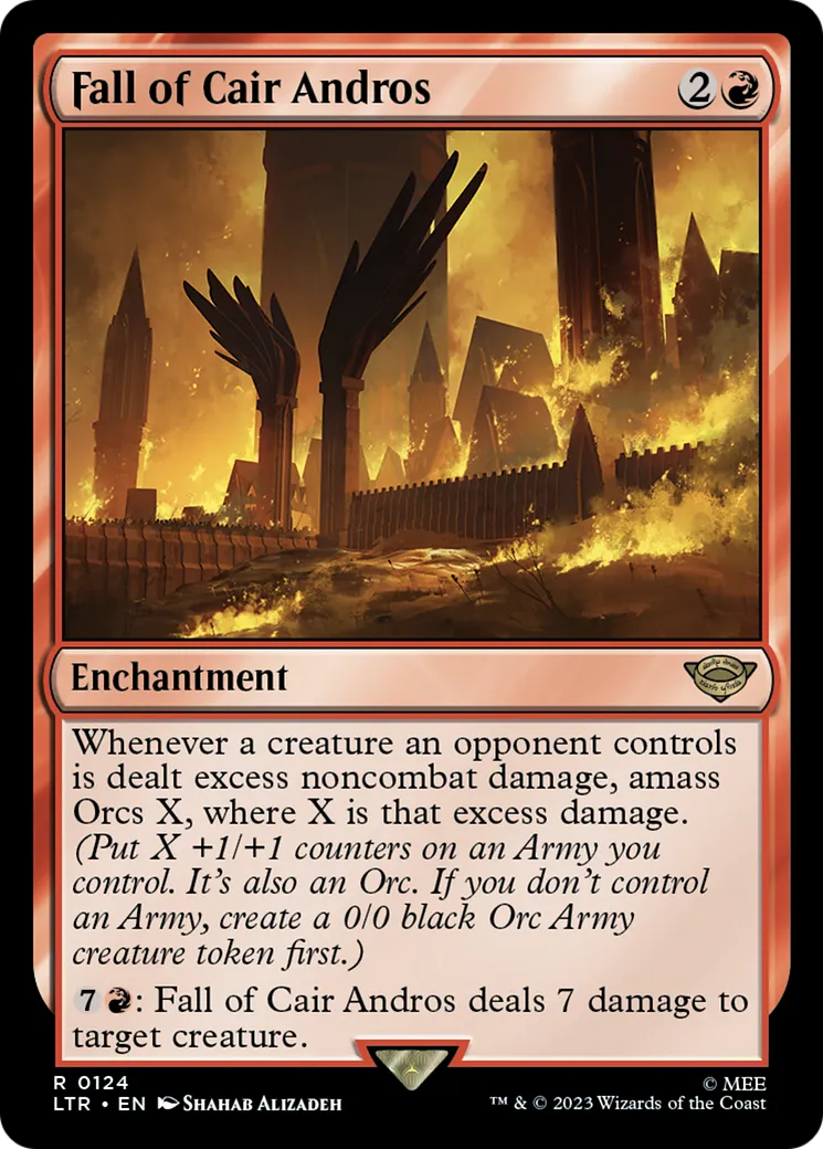 Chute de Cair Andros — The Lord of the Rings: Tales of Middle-earth — Magic: The Gathering