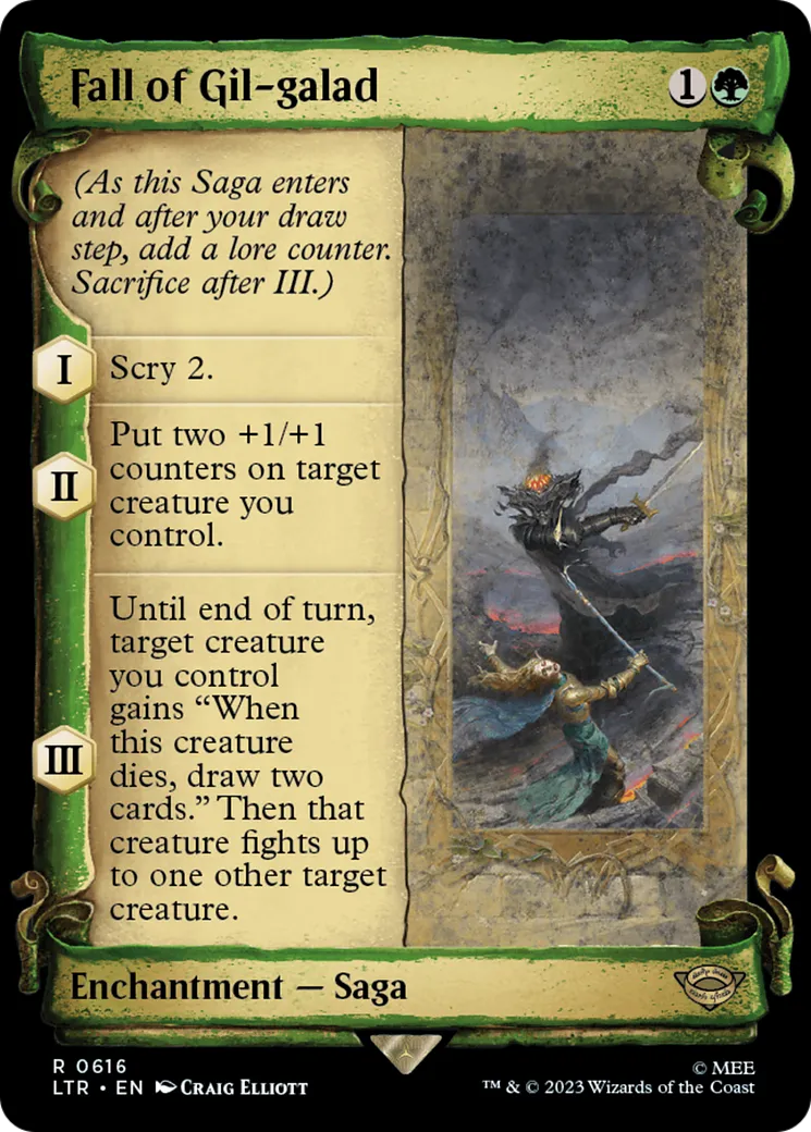 Fall of Gil-galad — The Lord of the Rings: Tales of Middle-earth — Magic: The Gathering