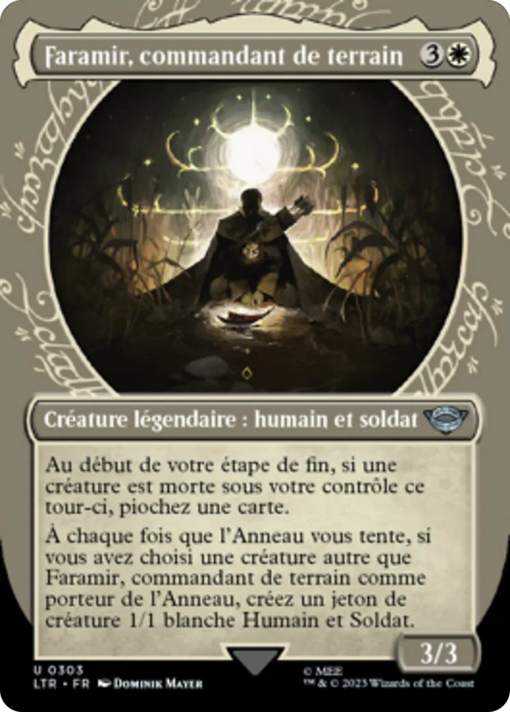 Faramir, commandant de terrain — The Lord of the Rings: Tales of Middle-earth — Magic: The Gathering